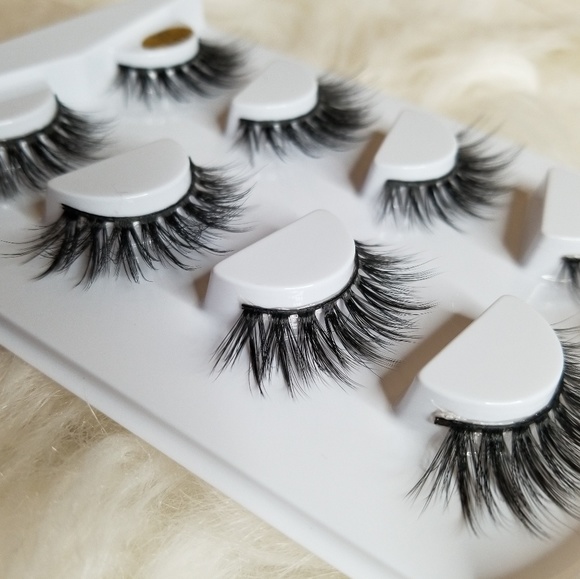 BIG SALE🎉3D Wsp Mink Eyelashes 4 Pairs - Picture 5 of 5
